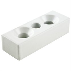 Centre Rail BASE or TOP PLATE  WHITE