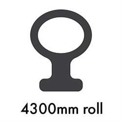 Gate Stop RUBBER  4300mm