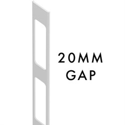 XPRESS PLUS Insert 20mm  2100mm  WHITE