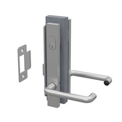 Mortice Lock  2 x handles  Lock Unlock