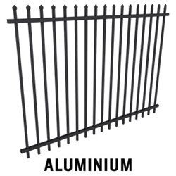 Zeus Aluminium  2400Wx1800H  BLACK
