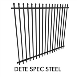 Zeus Steel  2400Wx2100H  BLACK  DETE